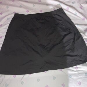 Classic Black A-Line Women's Skirt